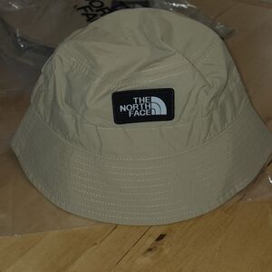 The North Face Beige Bucket Hat